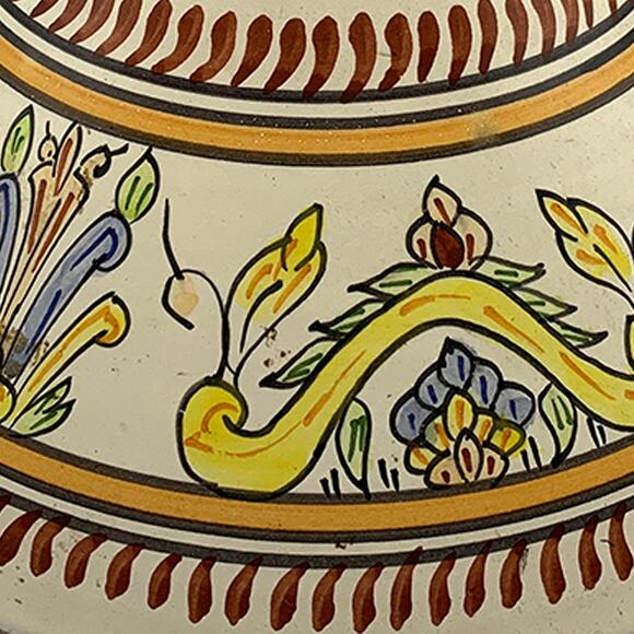 Le Souk Ceramique Tagine Hand-Painted Moroccan Ceramic Clay Cookware Lid Only - Picture 5 of 6